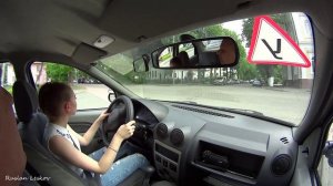 На экзамене 30 сантиметров... Автоинструктор.