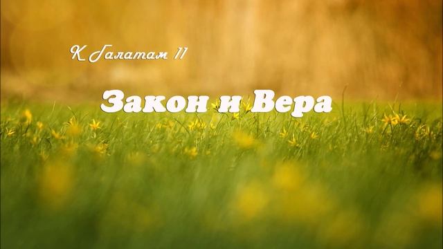 11. Закон и Вера_к Галатам_пастор Ли Ги Тэк, Церковь Сонрак, Верия