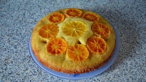 Пирог из апельсина и мандаринов