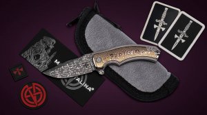 Les George нож Valmara Non Recurve Mokume Maria Stalina Edition кастомизация Budgie Мануфактура СиЛ