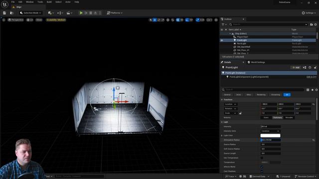 12. Making the Lighting Look Sexy. GAME DEV ACADEMY Unreal Engine 5