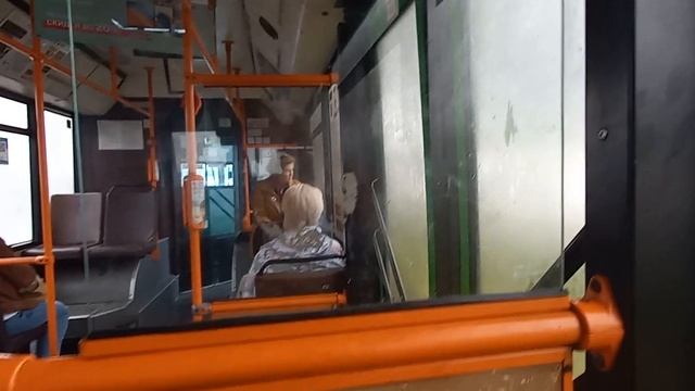 Поездка на автобусе МАЗ-103.065 (360) //АВ 3525-1//. Маршрут 27а. смотреть онлайн