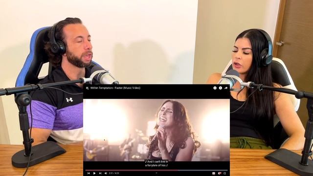 ONE OF OUR NEW CHANNEL FAVORITES! 🔥  First Time Hearing Within Temptation - Faster Reaction!