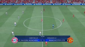 FIFA 22 Бавария-Мюнхен Манчестер Юнайтед Финал Лиги Чемпионов УЕФА
