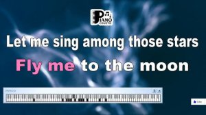 FLY ME TO THE MOON BART HOWARD KARAOKE LYRICS VERSION