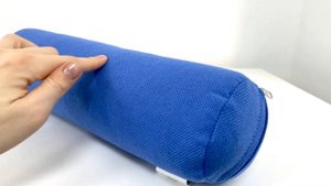 Подушка «Валик» с лузгой гречихи, рогожка