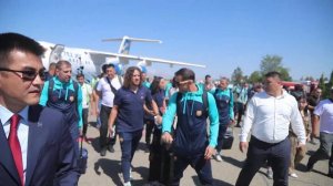 Звезды «Барселоны» прибыли в Жалал-Абад