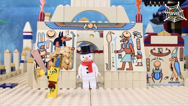 LEGO MOC Haunted Tombs Trick and Treating Scene: Minifigure Parade LEGO Kids Play смотреть онлайн