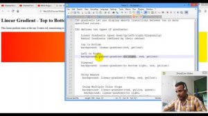 Lecture 43: website css linear gredient part 1 Programming Tutorial in Amharic | በአማርኛ