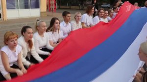 По всей стране отмечают годовщину воссоединения новых регионов с Россией
