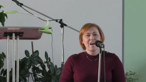 Пение. Никулина Марина. Пред Тобой стою я на коленях. 12.03.2022