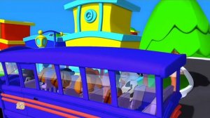 Колеса на автобусе дошкольные развивающие видео для детей - Luke And Lily