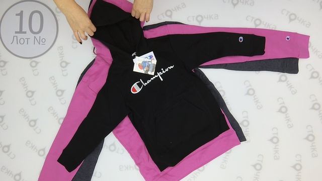 CHAMPION hoodies 10 сток одежда оптом смотреть онлайн