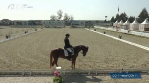 А.Марков и Хелеспонт - выездка CCI1* ЧР 2021