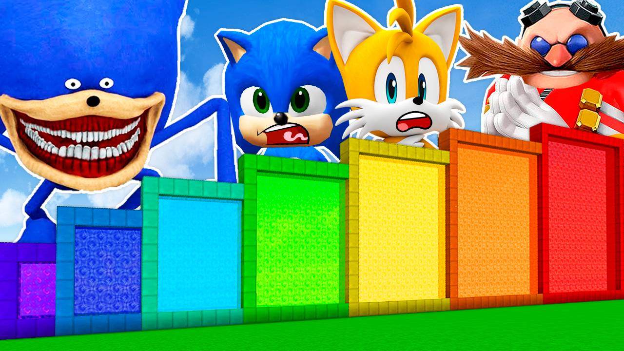 ВЫБЕРИ ПОРТАЛ СОНИК ТЕЙПС В МАЙНКРАФТ / SONIC TAPES смотреть онлайн