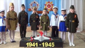 Выступление  агитбригады "Наследники Победы" #альбомпобеды34