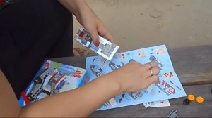 LEGO собираем конструктор город строителей машинку