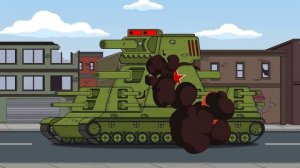КВ-44 БОЙ ПРОТИВ МОНСТРА-Мультики про танки