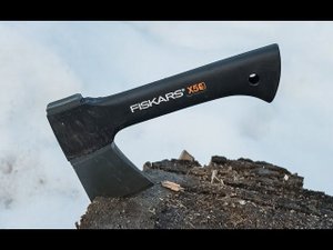 Не очень хороший отзыв о топоре Fiskars X5.