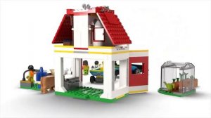 LEGO® City Stodola a zvířátka z farmy (60346)