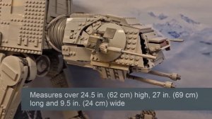 Lego AT-AT (75313) - cabinet display