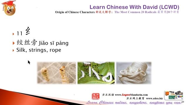 The Most Common 20 Chinese Radicals which account 51% of total Chinese Characters 说文解字 - 常用20部首 смотреть онлайн