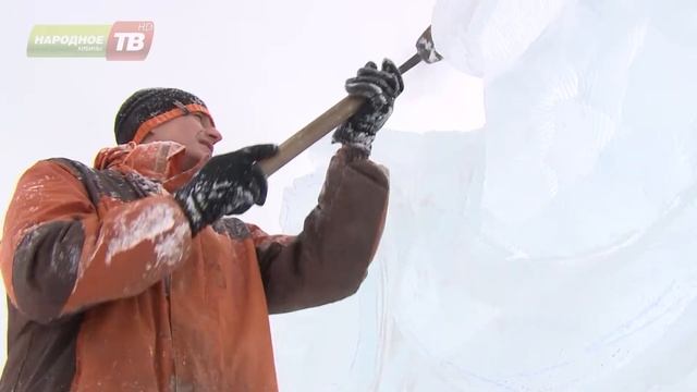 «Галерея ледовых скульптур» будет в Апатитах! смотреть онлайн