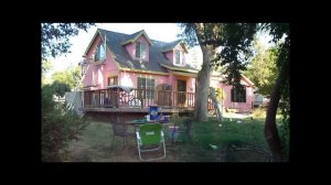 Painted friends house pink prank