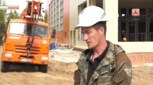 Строительство спорткомплекса в Покачах