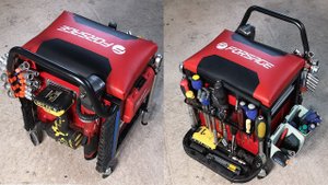 Превращаем стул-тележку Forsage в инструментальный саквояж.