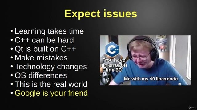 21. Expect issues
