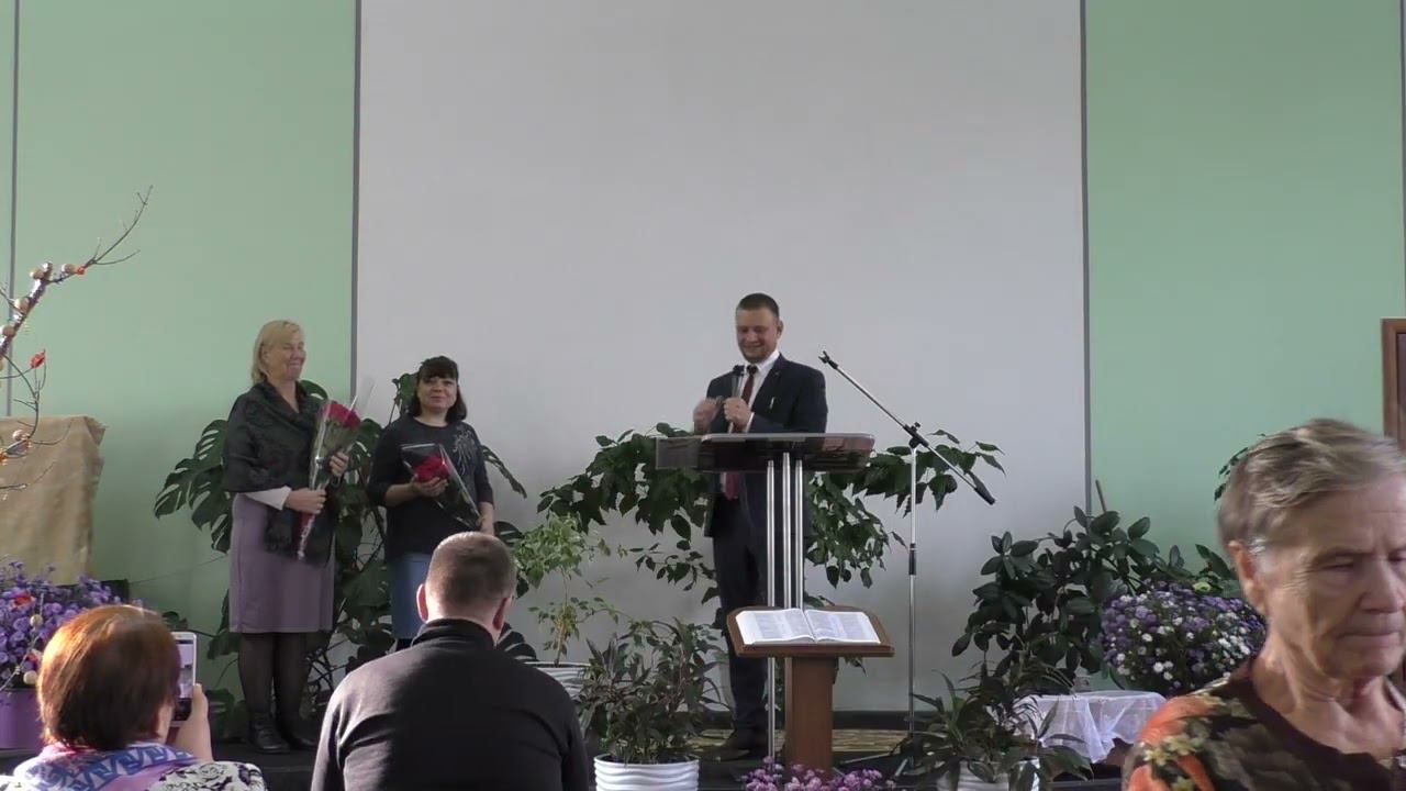 Поздравление крещаемых. 22.10.2022. Жатвенное служение. Долматов С.В.