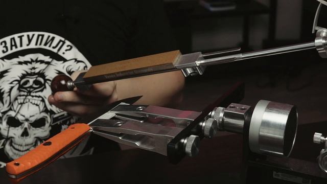 Как затачиваются суперстали. Заточка ножа из стали m398