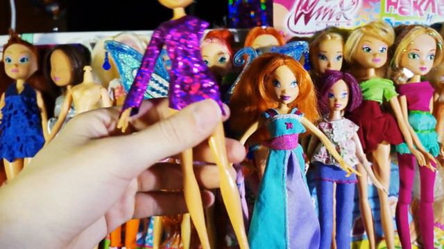 Обзор на мою коллекцию кукол Winx Сlub✨ #winxclub