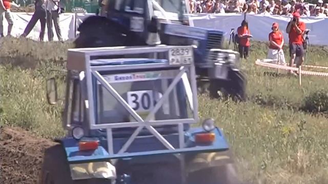 Галилео  Гонки тракторов [Tractor Race] 4K