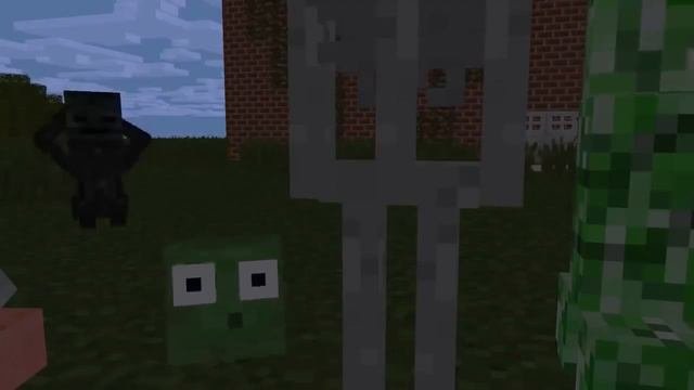 ШКОЛА МОНСТРОВ  Grandpa+Granny+Slendrina  МАЙНКРАФТ АНИМАЦИЯ