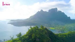 ПОЛЕТ НАД БОРА-БОРА - Расслабляющая Музыка в сочетании с красивыми видео о природе 1