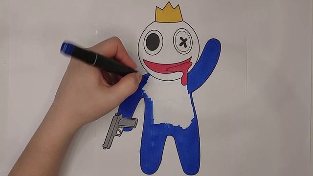 Roblox Rainbow friends blue coloring page | Cartoon - On & On (feat. Daniel Levi) [NCS Release] смотреть онлайн