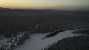 Деревенька в верховьях Лены