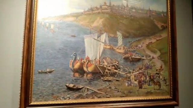 НИЖНИЙ НОВГОРОД, КРЕМЛЬ, ХУДОЖЕСТВЕННАЯ ВЫСТАВКА - КРЕМЛИ РОССИИ