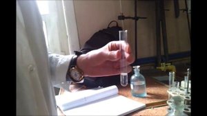 Ацетат свинца и йодид калия.wmv