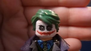 Custom Lego The Dark Knight (2008): Heath Ledger Joker Minifigure