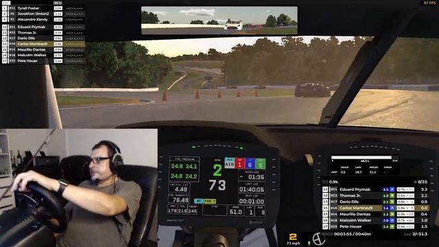 iRacing Live - GT Sprint VRS Series - Road Atlanta - BMW M4 GT3 - 40 min смотреть онлайн