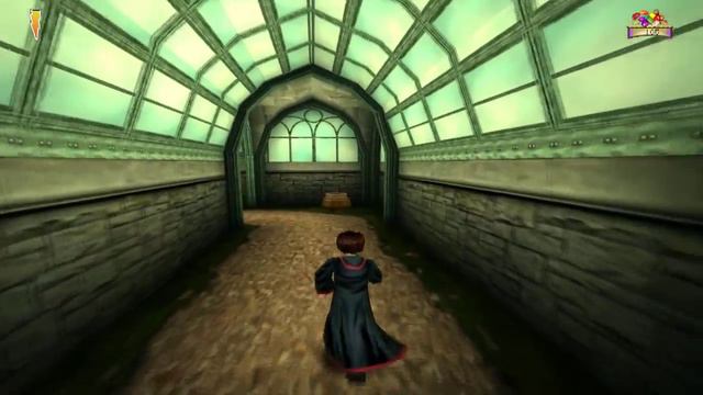 Прохождение игры Гарри Поттер и философский камень #3(Урок Инсендио) смотреть онлайн