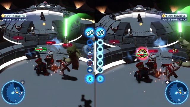 YODA VS PALPATINE! - LEGO STAR WARS THE SKYWALKER SAGA Co-op Let's Play Part 19 (1440p 60FPS PC) смотреть онлайн