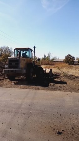 Самарская бригада помогает убирать улицы Снежного