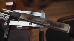 Восстановление ножа SAMURA на точилке Профиль К03.