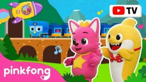 [4K] Let's Go! Choo Choo Train! | Dance Adventure | Kids Story & Cartoon | Pinkfong Baby Shark