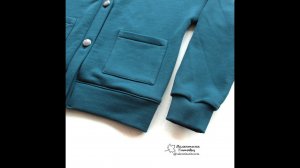 Как сделать накладной карман из футера, без видимых загнутых припусков по углам