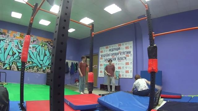 Воздушно-Силовые Элементы на Турнике 1-96 и Акробатические Связки на ПереКладине 2022. СКК "Вместе"